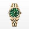 Super Clone Rolex Sky-Dweller Gold Case Green Dial 42mm Watch m336938-0008