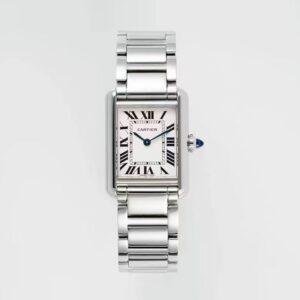 Super 1:1 clone Cartier TANK MUST watch 33.7*25.5mm sapphire glass WSTA0106