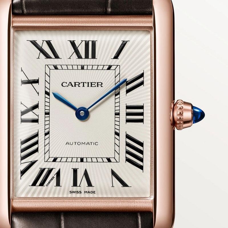 6 Cartier Watch Super 1:1 clone Tank Louis 38 *27mm rose gold WGTA0357
