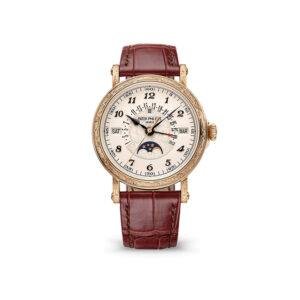 Top clone Patek Philippe 1:1 replica Grand Complications Rose Gold 5160/500R-001