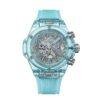 Super Clone Hublot Big Bang Unico Water Blue Sapphire 1:1 Replica Watch 44mm 421.JL.4890.RT