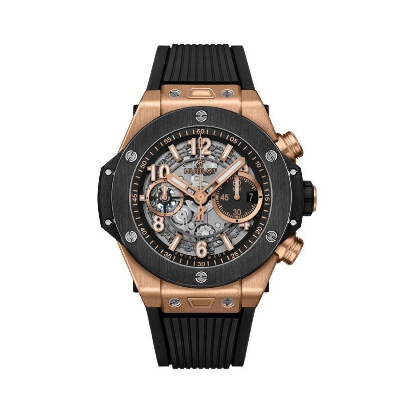 Clone Hublot Big Bang Unico King Gold Ceramic watch Super Clone Hublot Big Bang Unico King Gold Ceramic Watch 421.OM.1180.RX