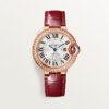 Super clone Ballon Bleu de Cartier watch rose gold 1:1 replica 33mm WJBB0033