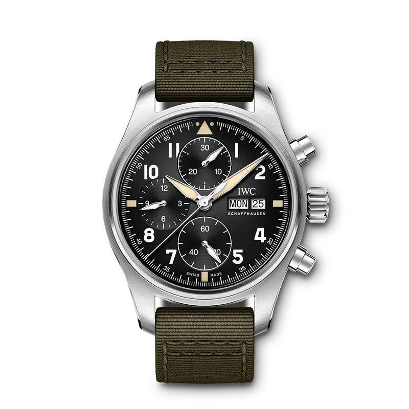 Reissue Pilot's Watch Chronograph Spitfire Top clone IWC 1:1 replica Pilot’s Watch Chronograph Spitfire IW387901