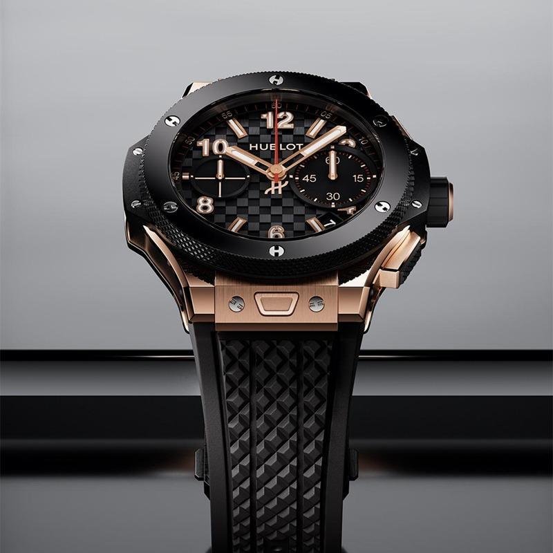 2 Super Clone Hublot Big Bang 20th Anniversary King Gold Ceramic 1:1 Replica Watch 43mm 431.OM.1338.RX