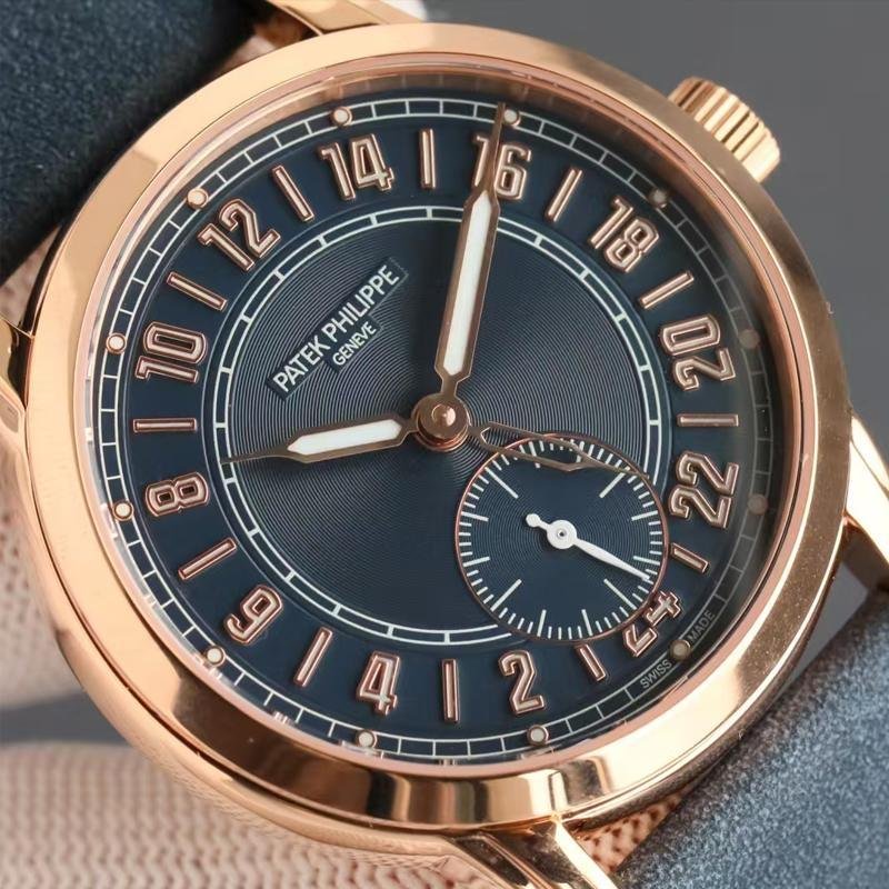 Clone Patek Philippe Complications Rose Gold 5224R-001 Top-quality clone Patek Philippe 1:1 replica Complications Rose Gold 5224R-001
