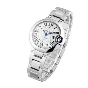 Super Clone Ballon de Cartier 1:1 Replica Watch Silver 33mm WSBB0044