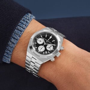 Top clone Vacheron Constantin 1:1 replica of Overseas Chronograph 5520V/210A-B481 42.5mm