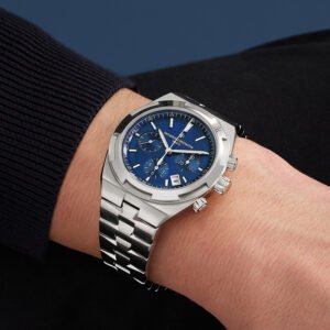 Top clone Vacheron Constantin 1:1 replica of Overseas Chronograph 5520V/210A-B148 42.5mm