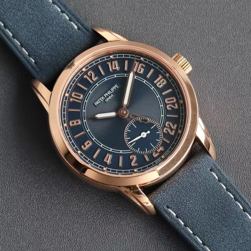 3 Top-quality clone Patek Philippe 1:1 replica Complications Rose Gold 5224R-001