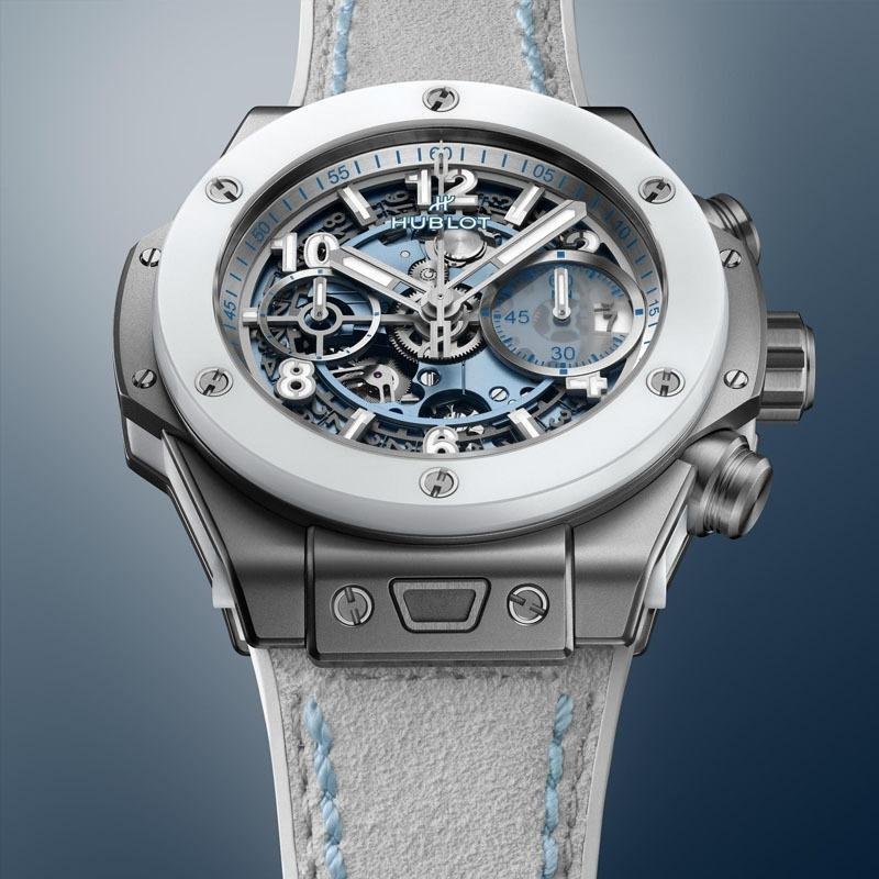 3 Super Clone Hublot Big Bang Unico Winter Titanium Ceramic 1:1 Replica Watch 42mm 441.NH.429B.VR