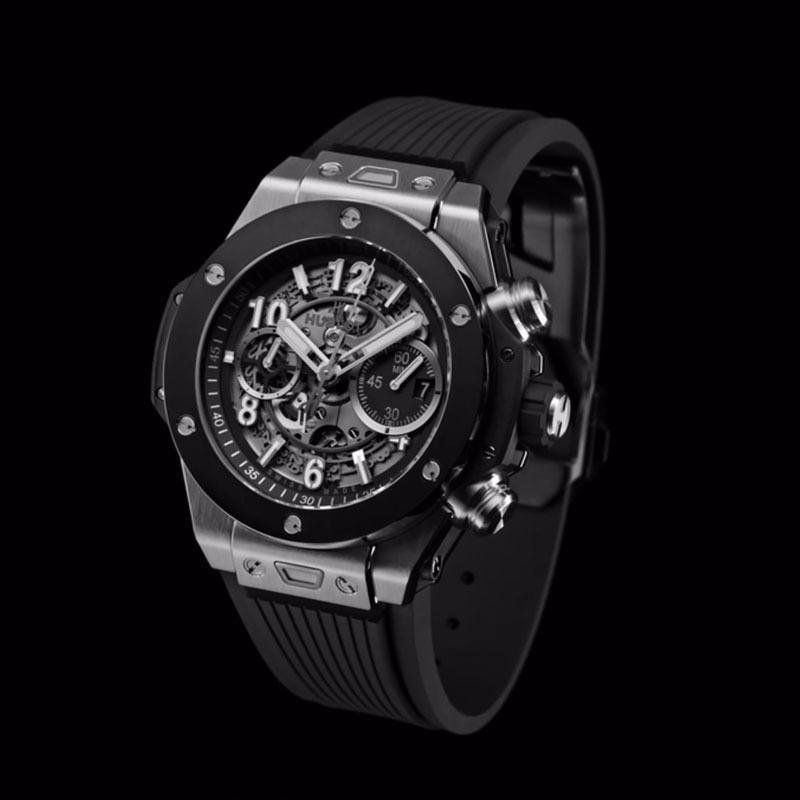 3 Super Clone Hublot Big Bang Unico Titanium Ceramic Watch 421.NM.1170.RX
