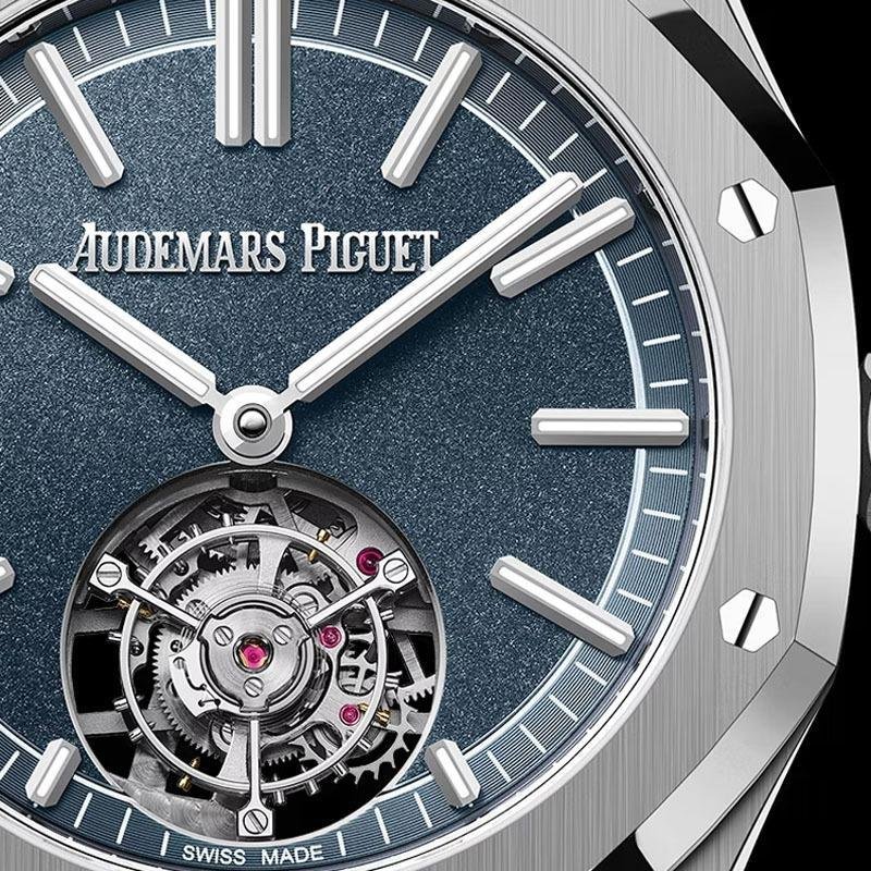 3 Clone Audemars Piguet Royal Oak Selfwinding Flying Tourbillon Watch, 41mm, 26730TI.OO.1320TI.02