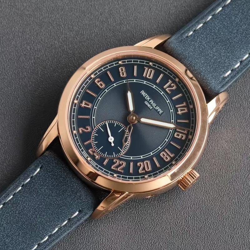 Clone Patek Philippe Complications Rose Gold 5224R-001 Top-quality clone Patek Philippe 1:1 replica Complications Rose Gold 5224R-001