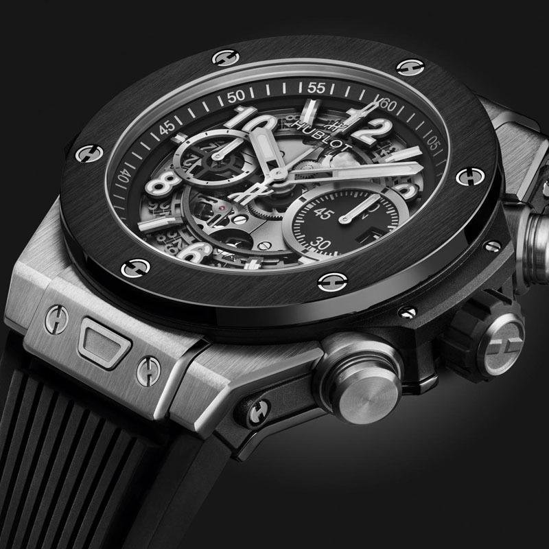 4 Super Clone Hublot Big Bang Unico Titanium Ceramic Watch 421.NM.1170.RX