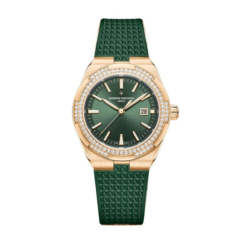 4 Top clone Vacheron Constantin 1:1 replica Overseas Self-winding Pink Gold 4605V/200R-B969 35mm