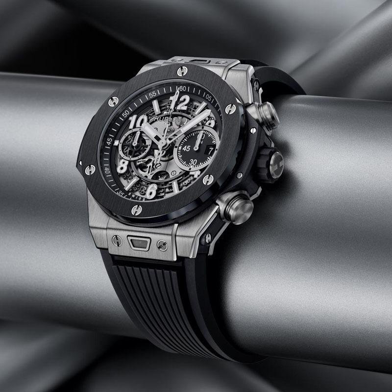 5 Super Clone Hublot Big Bang Unico Titanium Ceramic Watch 421.NM.1170.RX