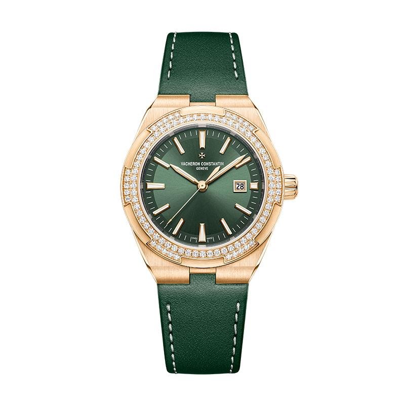 5 Top clone Vacheron Constantin 1:1 replica Overseas Self-winding Pink Gold 4605V/200R-B969 35mm