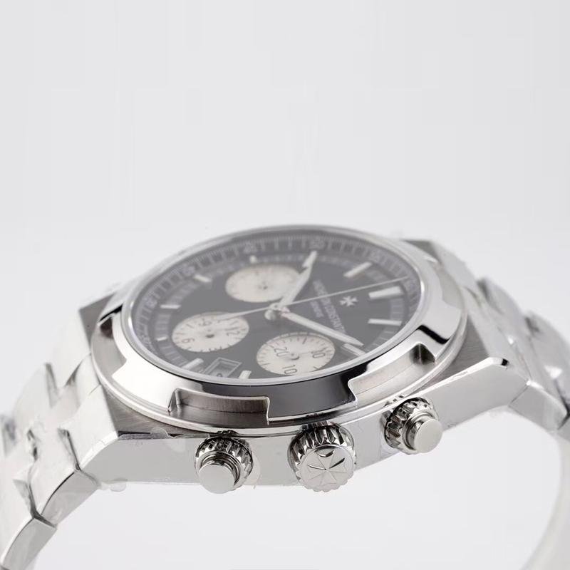 8 Top clone Vacheron Constantin 1:1 replica of Overseas Chronograph 5520V/210A-B481 42.5mm