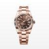 Top 1:1 replica Rolex Sky Dweller m336935-0002 Rose Gold Chocolate Disk Dual Time Zone Mechanical Watch