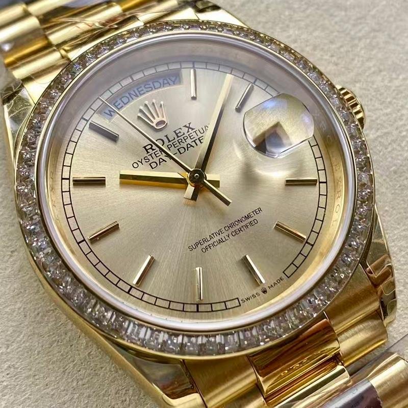 1: 1 piece of Rolex Day-Date model 36 m, serial number 128398tbr-0010