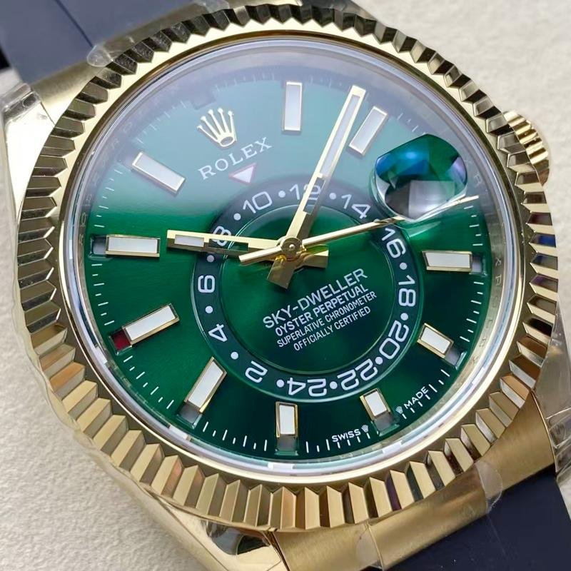 2 Top 1:1 replica Rolex Sky Dweller m336238-0004 dual time zone mechanical watch