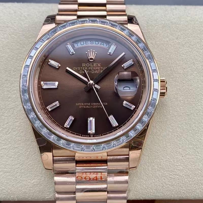 Top 1:1 Replica Rolex Day-Date 40 m228345rbr-0006 Clone Watch