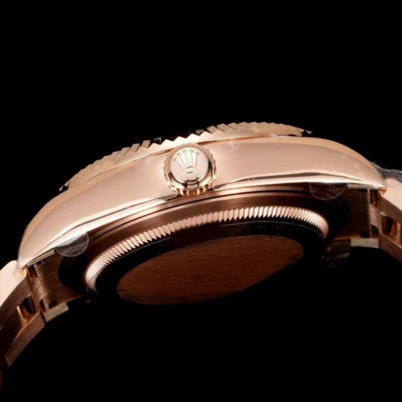 5 Top 1:1 replica Rolex Sky Dweller m336935-0002 Rose Gold Chocolate Disk Dual Time Zone Mechanical Watch