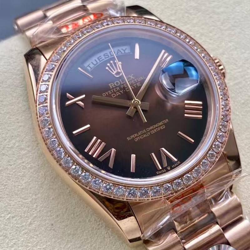 1:1 Fine imitation clone Rolex Day-Date 40 m228345rbr-0025