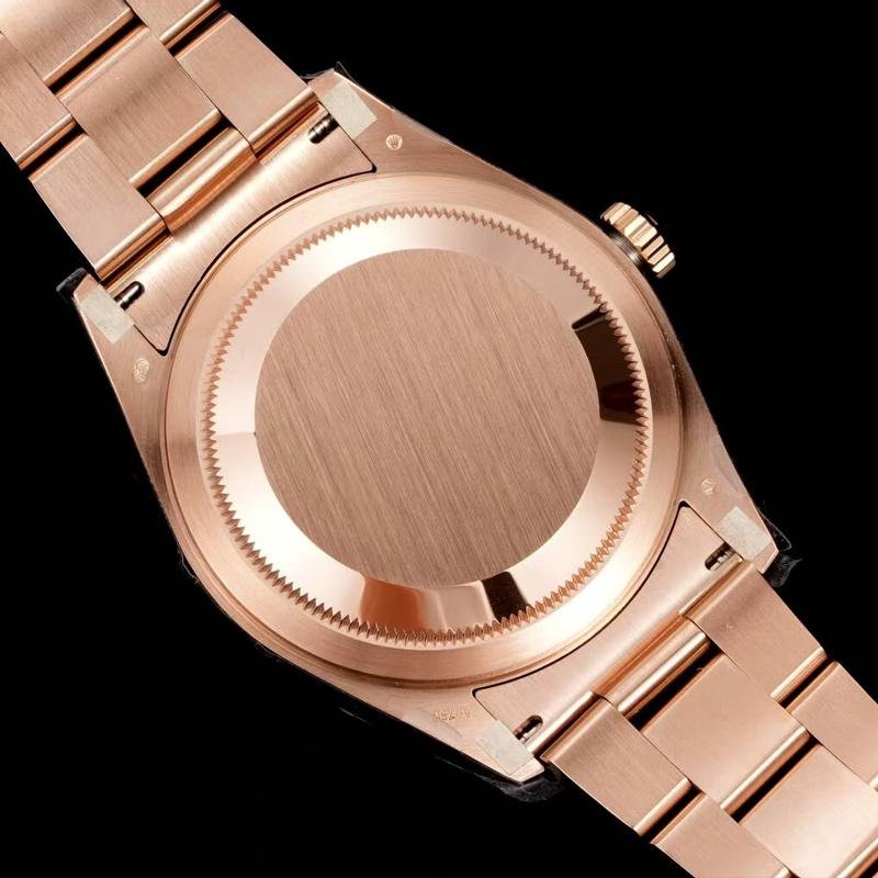 8 Top 1:1 replica Rolex Sky Dweller m336935-0002 Rose Gold Chocolate Disk Dual Time Zone Mechanical Watch